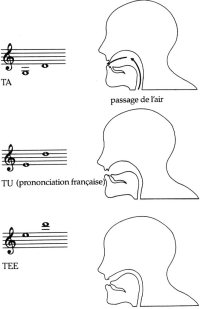 positionnement de la bouche